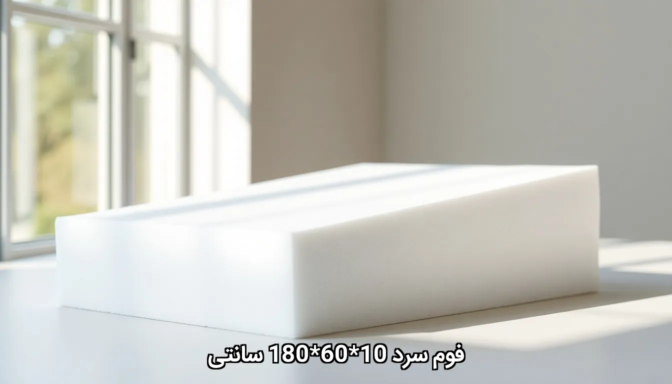فوم سرد 10*60*180 سانتی