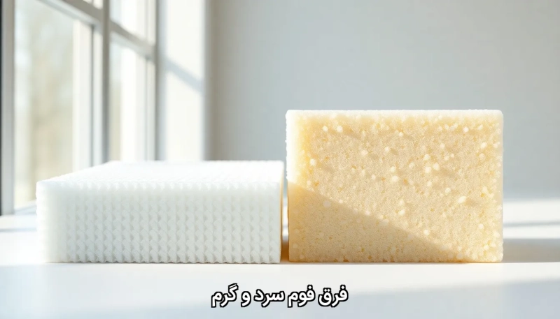فرق فوم سرد و گرم