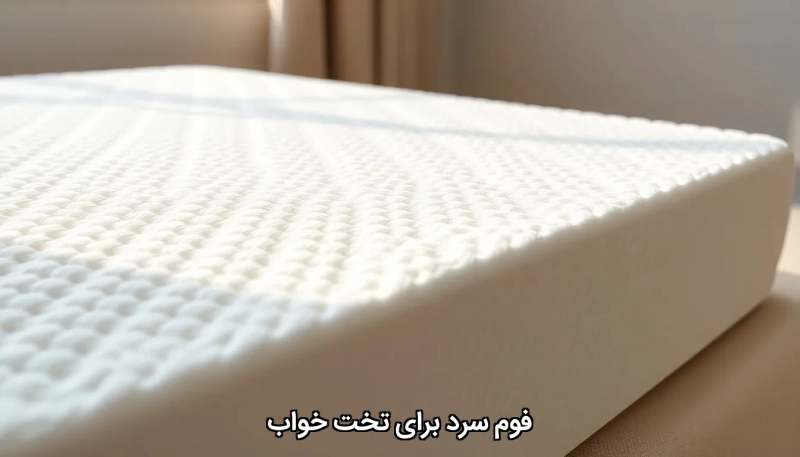 فوم سرد برای تخت خواب