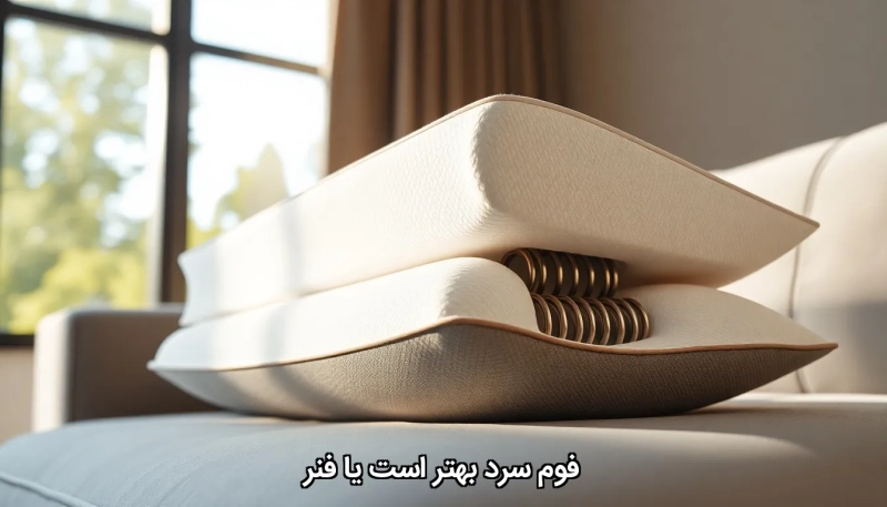 فوم سرد یا فنر