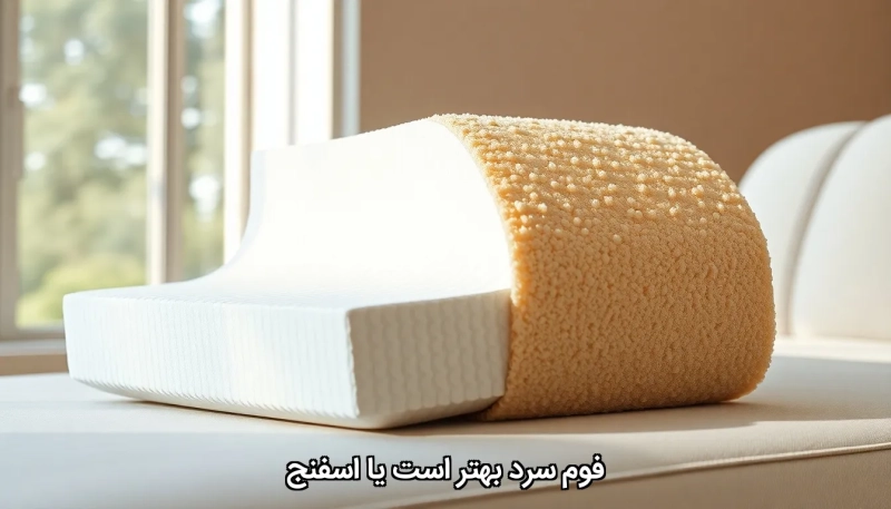 فوم سرد بهتر است یا اسفنج