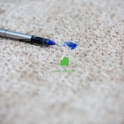 جوهر خودکار را از روی پارچه مبل