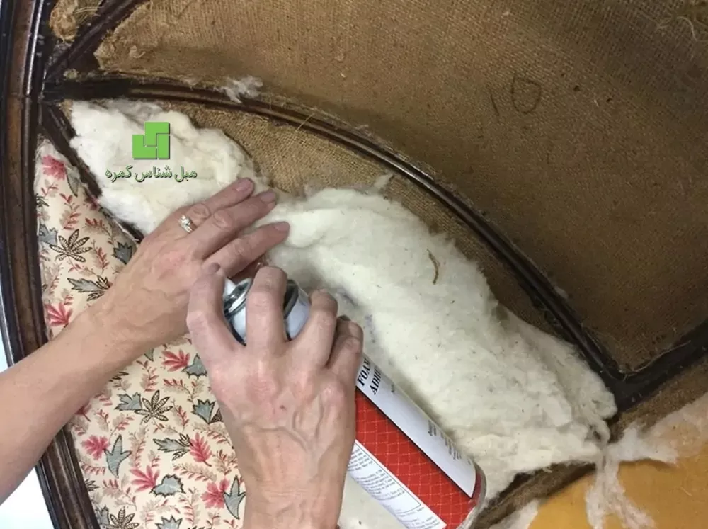 چسب اسفنج مبل